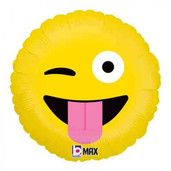 Emoji Wacky Foil Balloon