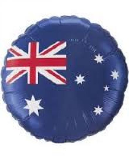 Australian Flag Foil Balloon