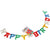 Laser Foil Happy Birthday Jointed Banner