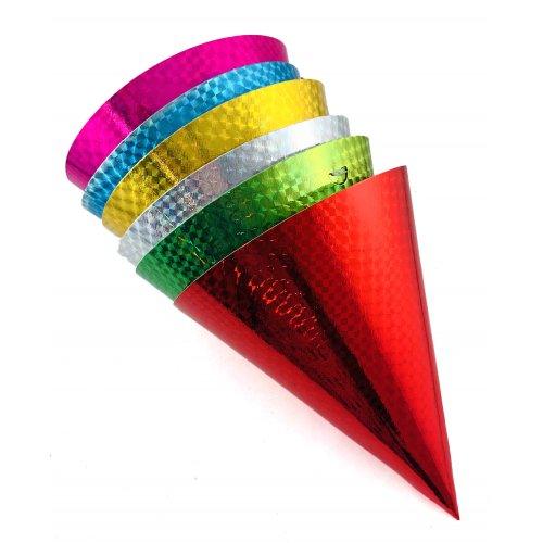 Laser Foil Cone Hats - Party Affair