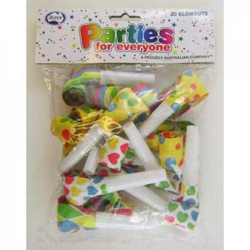 Mixed Patterned Paper Blowouts - Party Affair