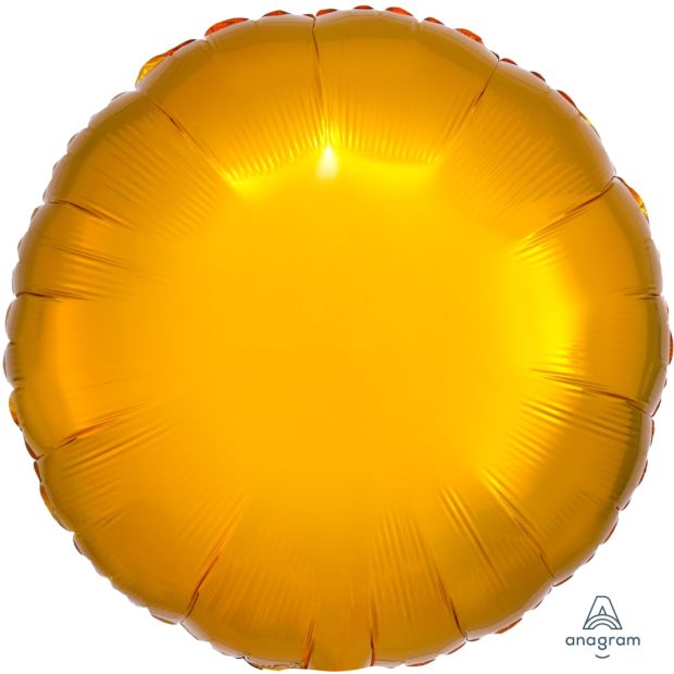 Gold Metallic Round Foil Balloon