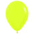 Neon Yellow Latex Helium Balloon