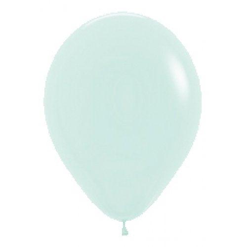 Pastel Matte Green Latex Helium Balloon - Party Affair