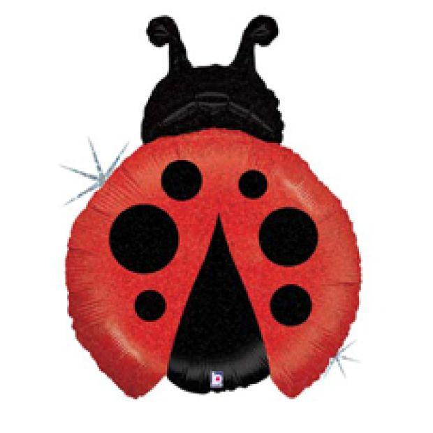 Ladybug Foil Balloon Shape - Party Affair