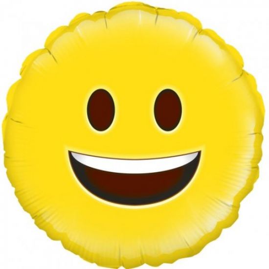 Emoji Happy Foil Balloon