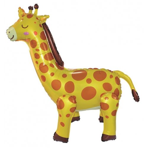 Giraffe Standing Airz Foil Balloon