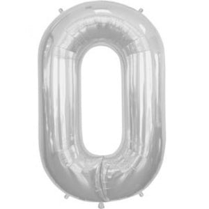 Letter balloon in white with "Test Product" from Party Affair, inflated and ready for celebration decor.