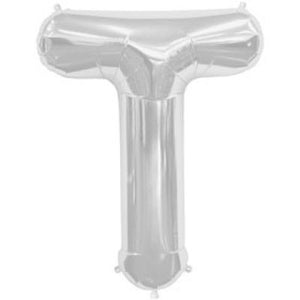 Letter balloon from Party Affair with "Test" message, bright and colorful, suitable for celebrations or parties.