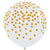 Jumbo All Around Confetti Print Latex Helium Balloon