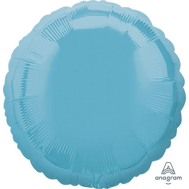 Blue Round Foil Balloon - Party Affair