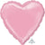 Pearl Pink Heart Foil Balloon