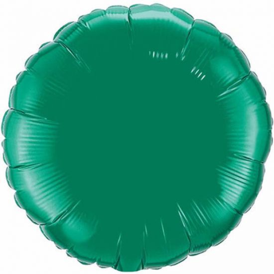 Emerald Green Round Foil Balloon