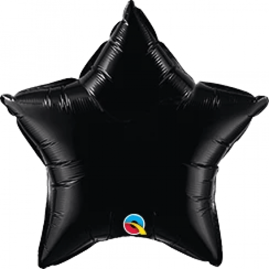 Onyx Black Star Foil Balloon - Party Affair