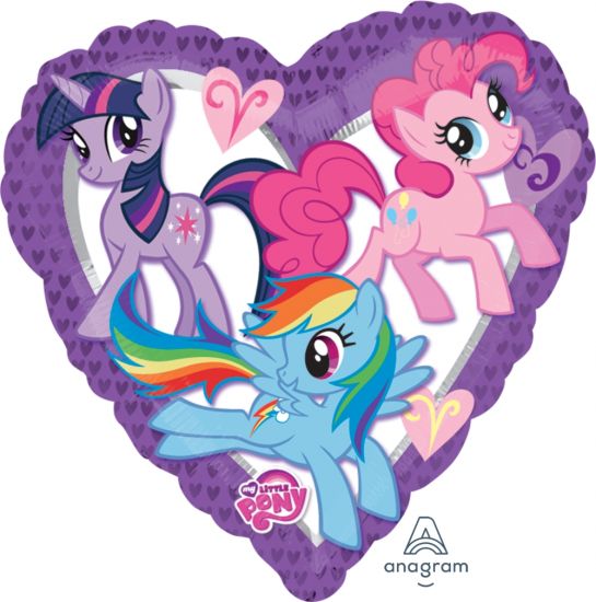My Little Pony Friends Heart Foil Balloon 