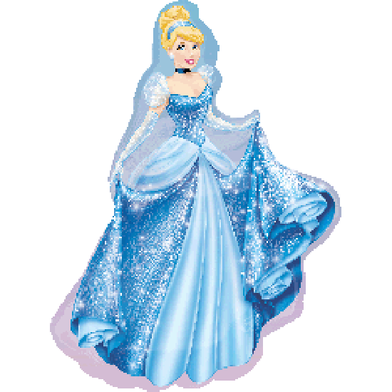 Cinderella Disney Princess Foil Balloon Shape
