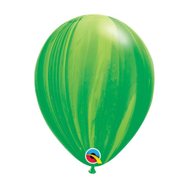 Green Agate Helium Latex Balloon