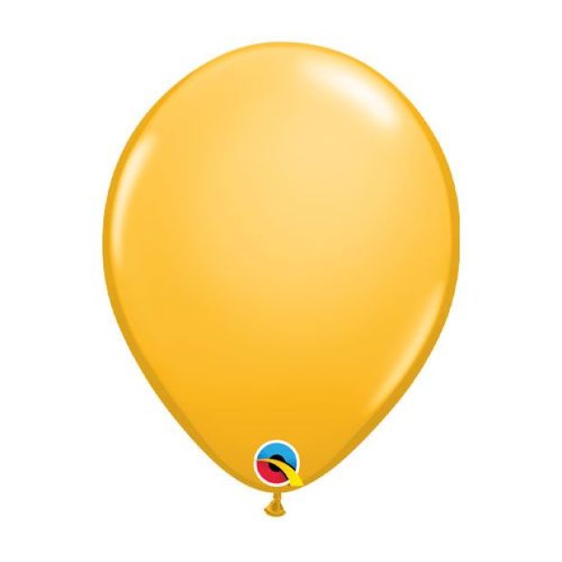 Goldenrod Latex Helium Balloon