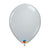 Grey Latex Helium Balloon