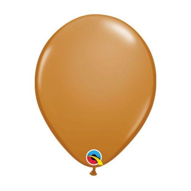 Mocha Latex Helium Balloon - Party Affair
