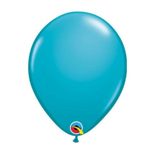 Standard Teal Latex Helium Balloon - Party Affair