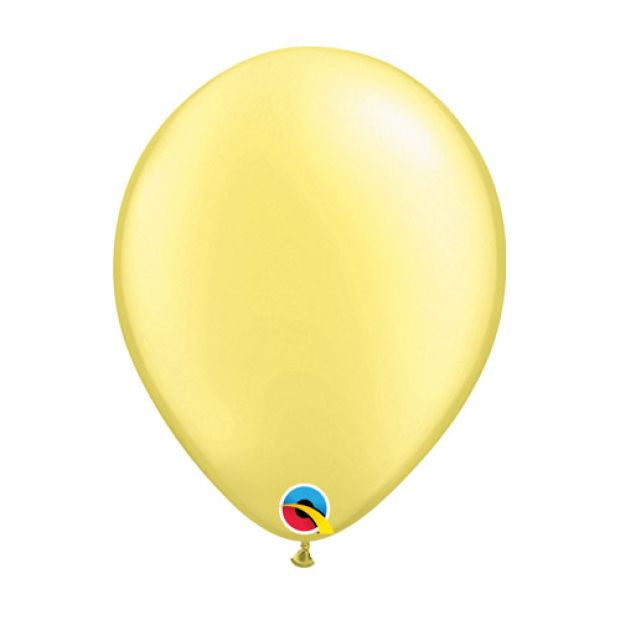 Pearl Lemon Latex Helium Balloon