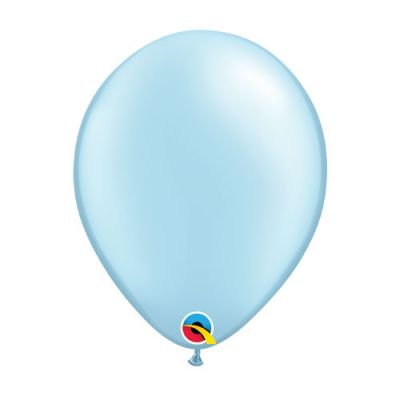 Pearl Light Blue Latex Helium Balloon