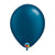 Pearl Midnight Blue Latex Helium Balloon