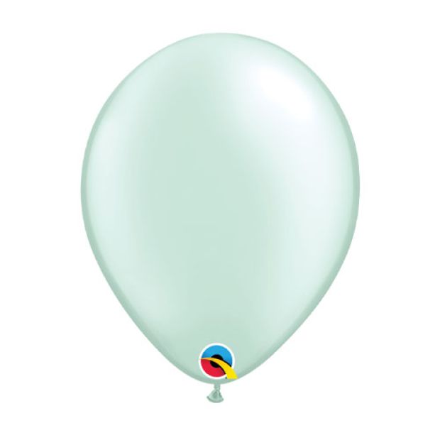 Pearl Mint Latex Helium Balloon