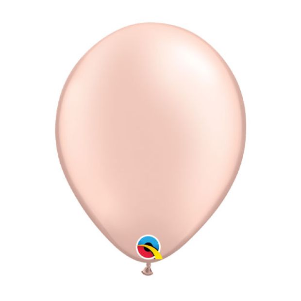 Pearl Peach Latex Helium Balloon