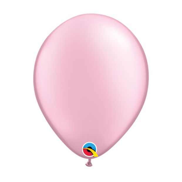 Pearl Pink Latex Helium Balloon