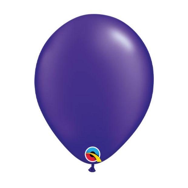 Pearl Purple Latex Helium Balloon - Party Affair