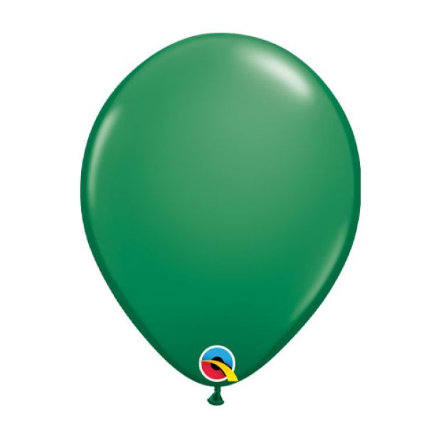 Green Latex Helium Balloon