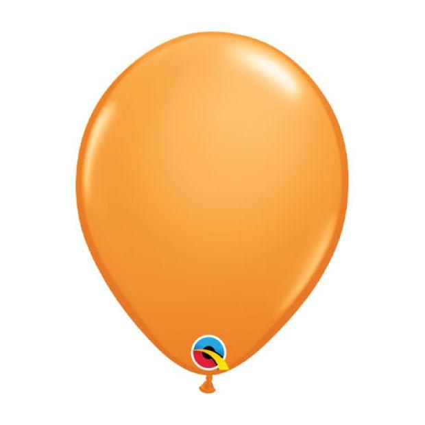 Standard Orange Latex Helium Balloon - Party Affair