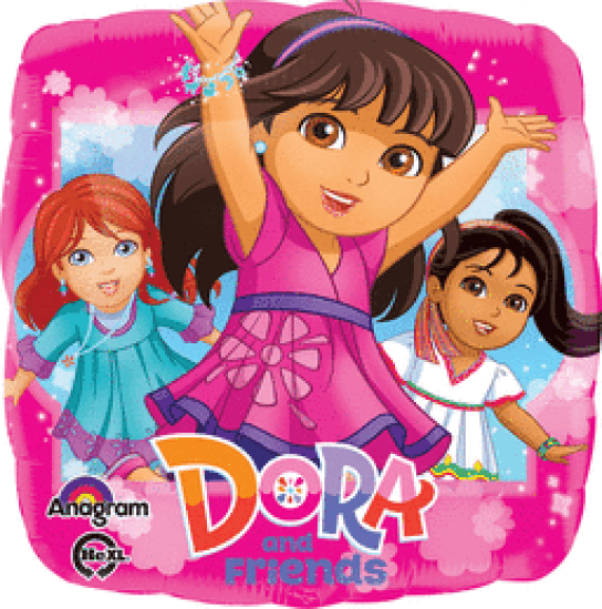 Dora And Friends Square Foil Balloon - Party Affair