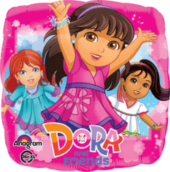 Dora And Friends Square Foil Balloon