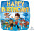 Paw Patrol Square Happy Birthday Foil Balloon