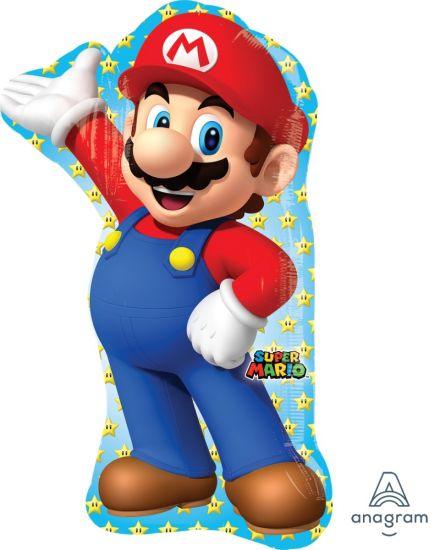 Super Mario Foil Balloon Shape - Party Affair