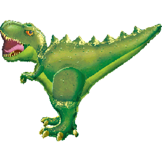 T-Rex Dinosaur Foil Balloon Shape