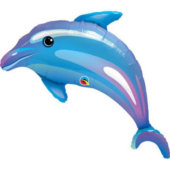 Delightful Dolphin Foil Balloon Shape