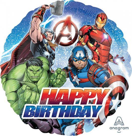 Avengers Animated Happy Birthday Foil Balloon - Party Affair