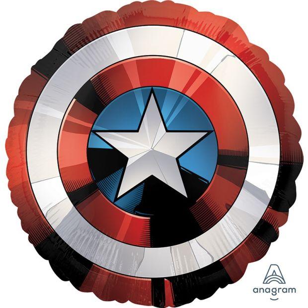 Jumbo Avengers Captain America Shield Foil Balloon - Party Affair