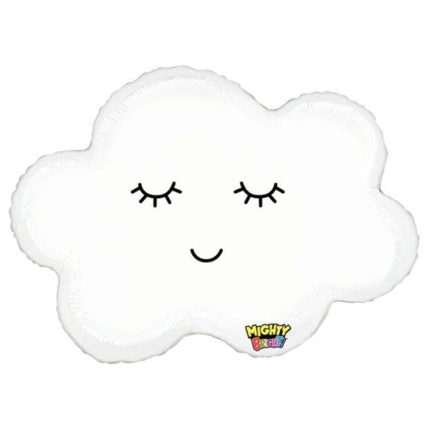 Mighty Sleepy Cloud Foil Balloon Shape