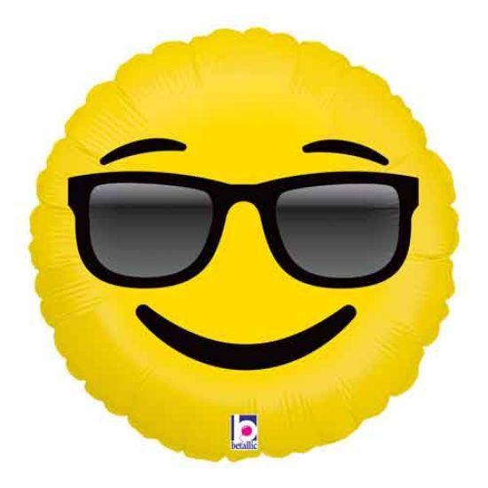 Emoji Sunglasses Foil Balloon - Party Affair