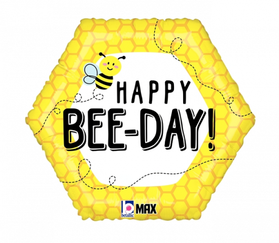 Bee-Day! Happy Birthday Foil Balloon