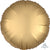 Satin Luxe Gold Sateen Round Foil Balloon