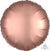 Satin Luxe Rose Copper Round Foil Balloon