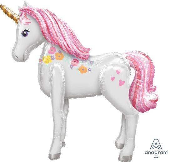 Magical Unicorn Airwalker Foil Balloon - Party Affair