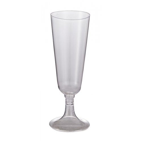 Clear Plastic Champagne Glasses