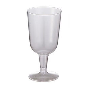 Clear Plastic Wine Glasses